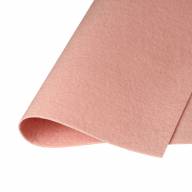 Фетр жесткий, цвет 907 (дымчато-розовый), погонный метр - Жесткий корейский фетр толщиной 1.2 мм, цвет 907 - оптом от производителя