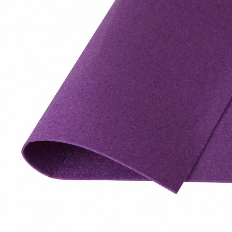 Фетр жесткий, цвет 848 (темно-фиолетовый)
 Темно Фиолетовый Цвет