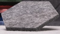 Фетр плотный, российский, 4 мм, арт. 04 (базальт)