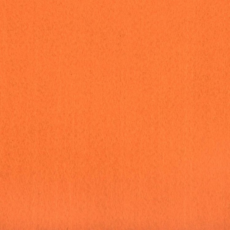 Корейский 1.5 мм мягкий полиэстеровый фетр, цвет ST-07 (оранжевый)