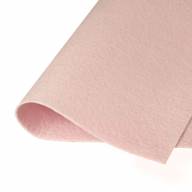 Фетр жесткий, цвет 906 (светло-розовый), погонный метр - Жесткий корейский фетр толщиной 1.2 мм, цвет 905, оптом от производителя