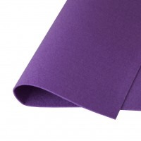 Фетр жесткий, цвет 922 (фиолетовый), погонный метр